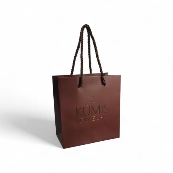 Подарочный пакет KUMIS (14,5*15*8) (Кофе)