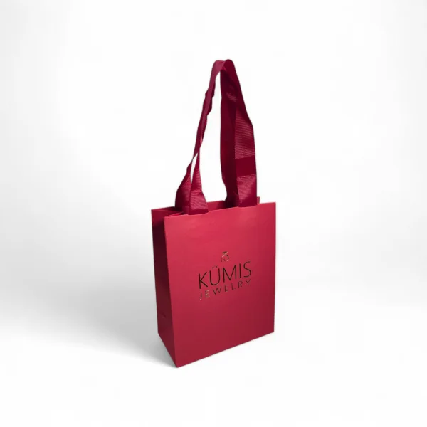 Подарочный пакет KUMIS JEWELRY) (16*20*8) (Красный)