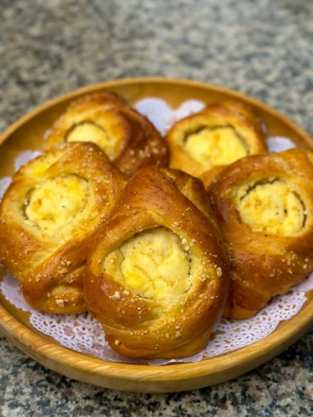 Булочки с творогом